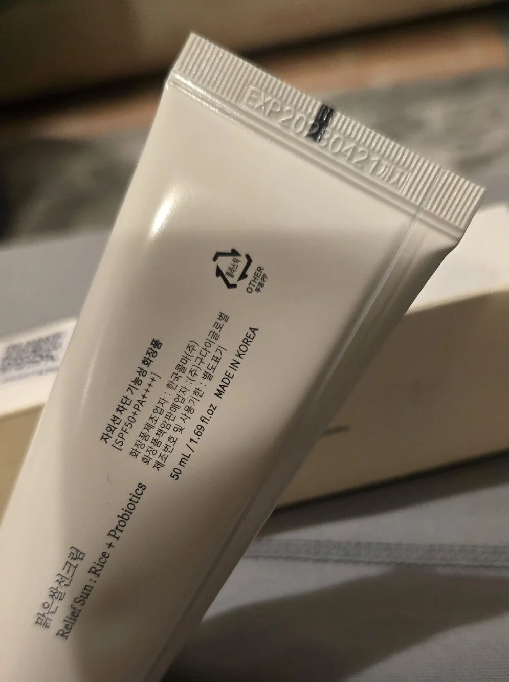 Beauty of joseon Relief Sun Rice + Probiotics SPF50+ PA++++ - Cream